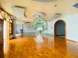 Mini condo for rent in Aye Yeik Mon Housing, ideal for families who want to live in a quiet, peaceful and clean environment. in Hlaing, Yangon