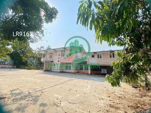 House for rent with large parking space for opening a car showroom / opening a private school / opening a company / opening an office in Thingangyun, Yangon