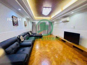 Condo for rent near Shwedagon Pagoda, a good place for those who want a clean and quiet environment. in Dagon, Yangon